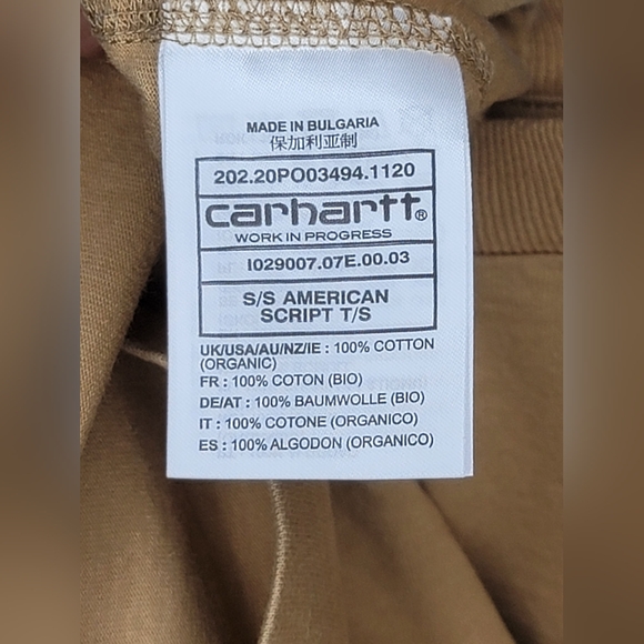Carharrt WIP Script Tee - Picture 5 of 7